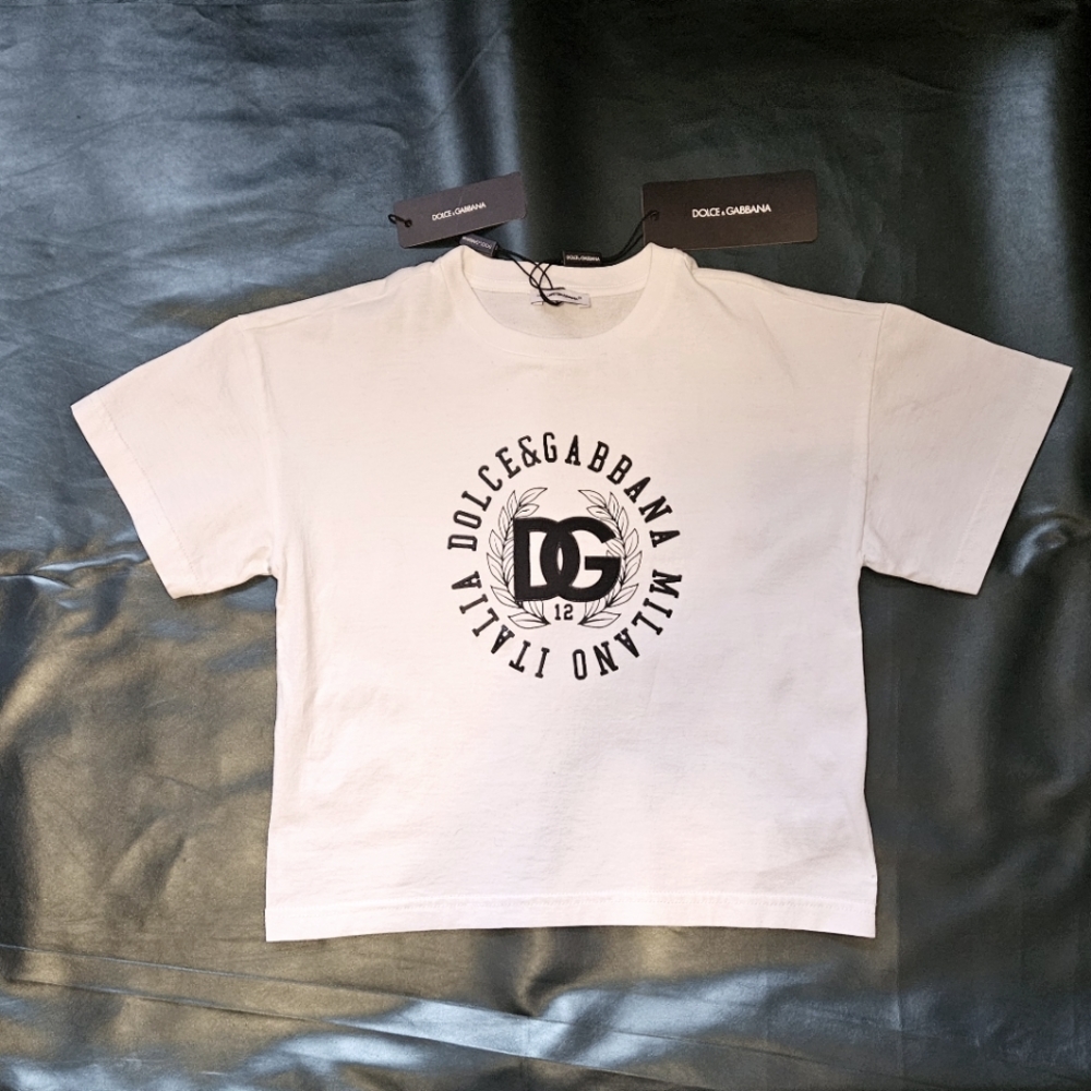 🎁Dolce & Gabbana Kids Toddler T-Shirt Manica Corta Size 3